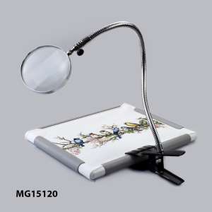 Flexible Magnifying Glass with Clip MG15120 (without illumination)